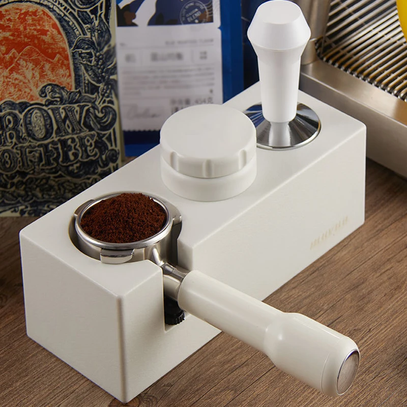51-58mm ABS Filtro per caffè Tamper Holder Coffee Knock Box Espresso Tamper Mat Stand Cafe Tools per Barista Accessori per caffè