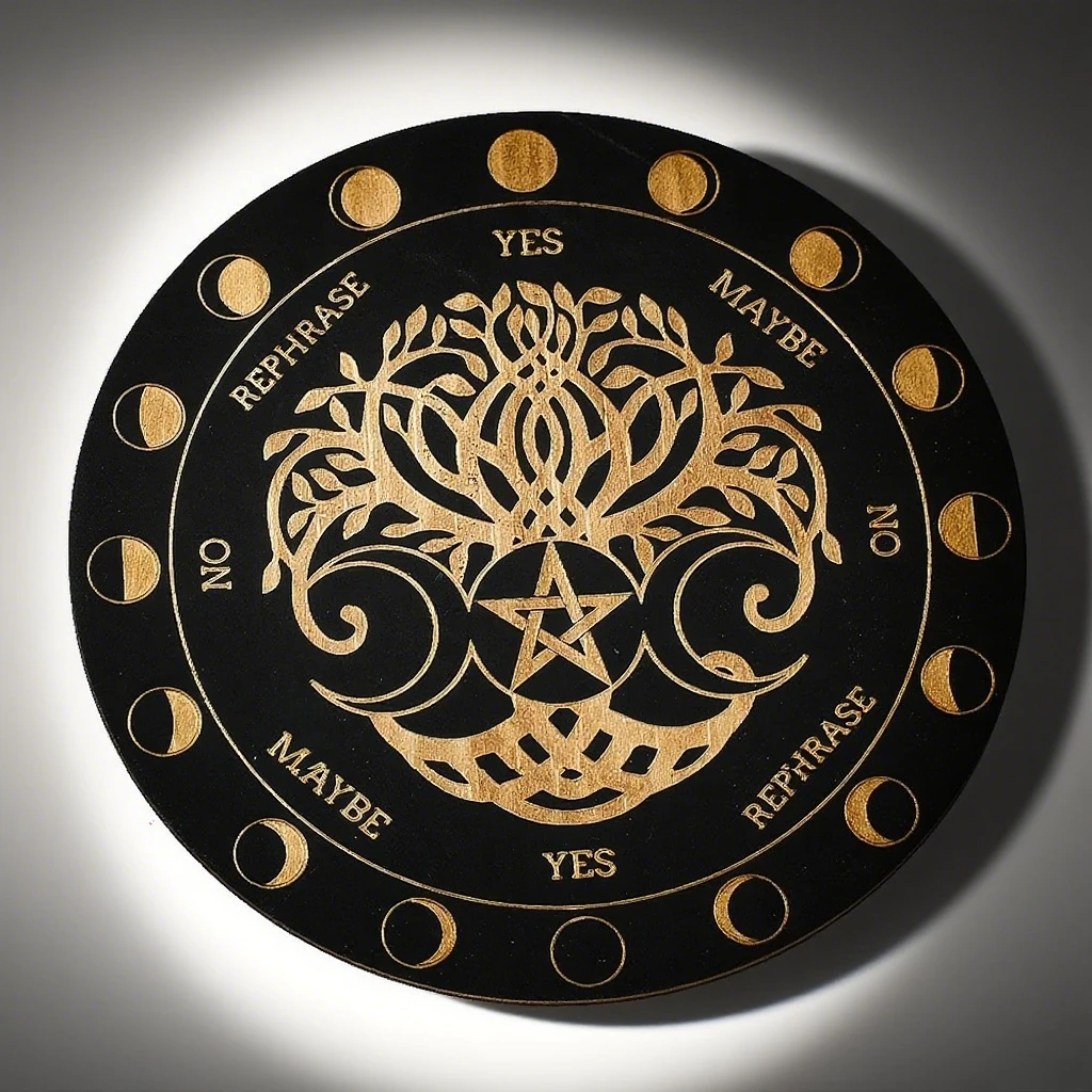 

Маятниковая доска Древо жизни Деревянное Таро Гадание Доскирование Метафизические практики Фаза Луны Ритуалы Викканский алтарь Принадлежности