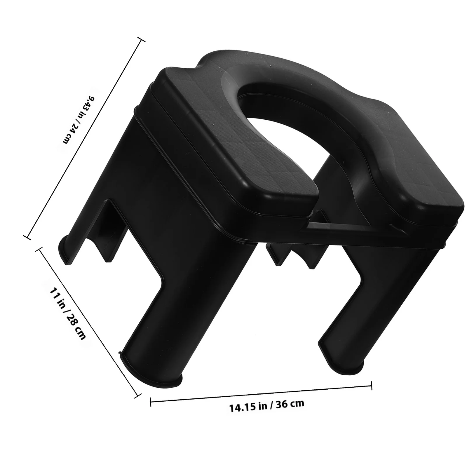 المرحاض الحمام خطوة للبالغين عدم الانزلاق دائم أنبوب البراز ل القرفصاء مسند القدمين التدريب قعادة البراز قابلة لإعادة الاستخدام #4