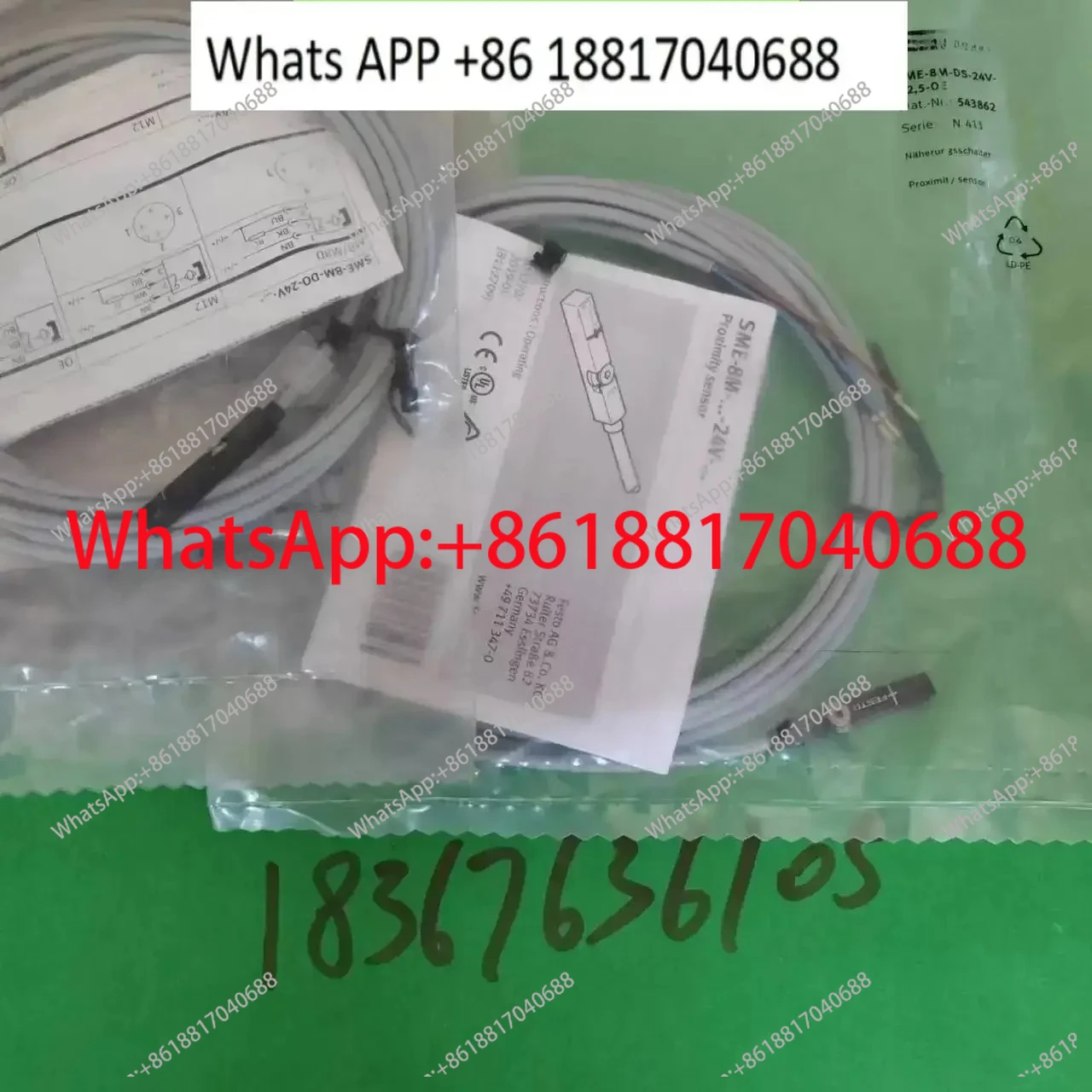 

1PC New original proximity switch SME-8M-DS-24V-K-2,5-OE 543862 in stock
