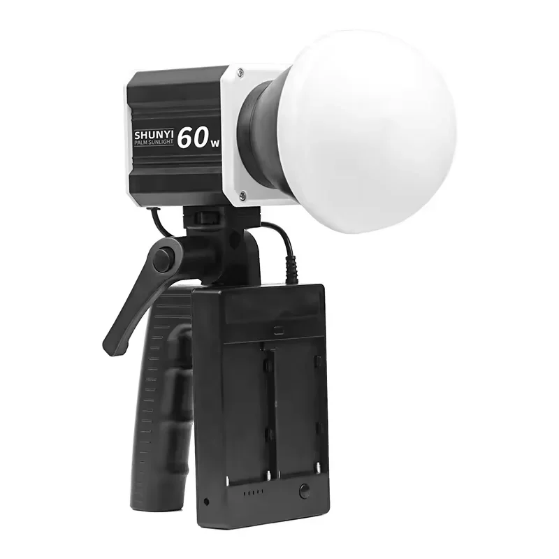 Video Light Tri-Color LED 60W COB Photography Light 2800K-6800K For Live Streaming Home Studio Comercial Photography