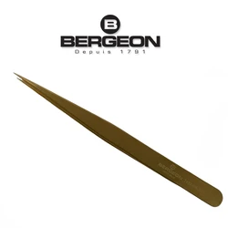 Bergeon 7422-PM-S5 Brass Anti-Magnetic Watchmakers Tweezers Watchmaker Tool