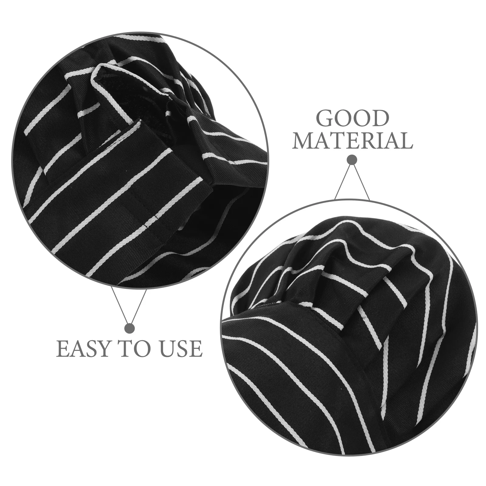 Gorro de Chef para adultos, gorro de cocina de algodón plisado profesional, ajustable para cocina de Hotel, uniforme de trabajo para hornear