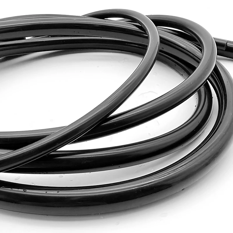 2meter Black Food Grade Silicone Hose ID 1/2/3/4/5/6/7/8/9/10-25mm Non-Toxic High Temp Resistant Leakproof Tube