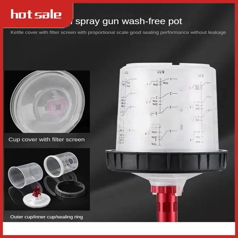 

Airbrush Car Spray Paint Stainless Steel Paint Spray Upper And Lower Pot Top Paint Sheet Metal High Atomization Spray Tool