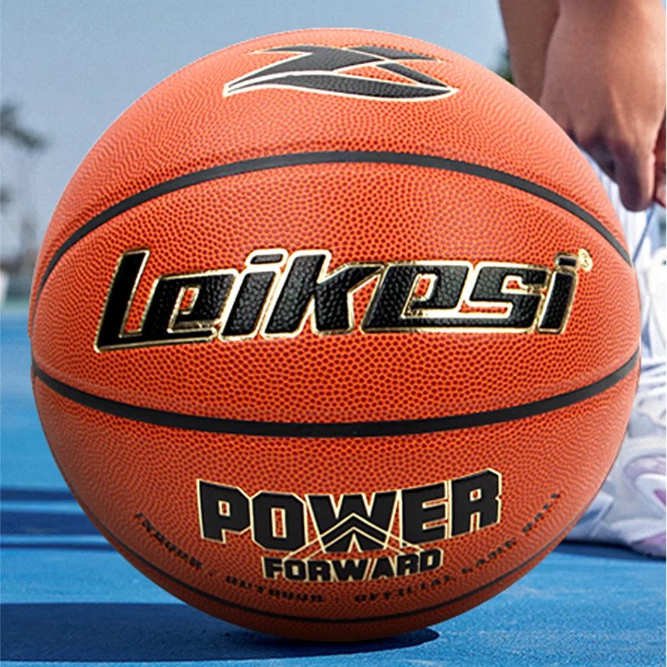 

Size 7 Basketball Indoor Outdoor Training Match Ball PU Leather Moisture Absorbing Wear-resistant Basketball Adults Sports Gear