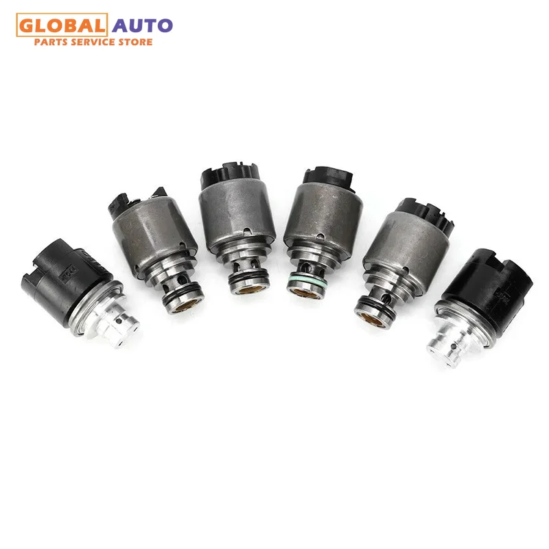 6PCS 4HP16 ZF4HP16 Transmission Solenoids Kit Suits for Suzuki BUICK DAEWOO