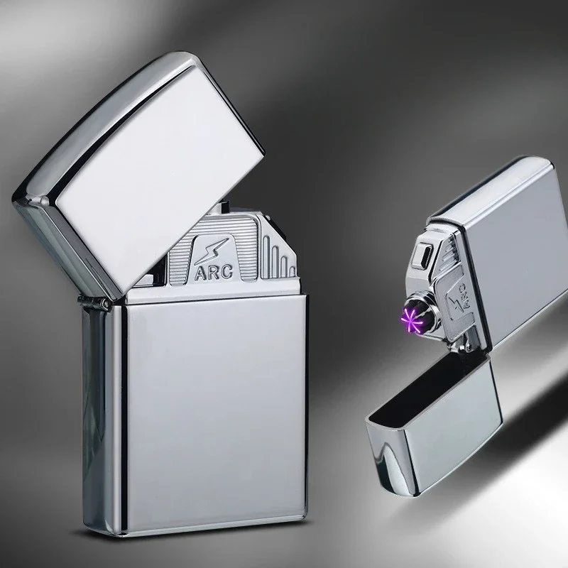 Portable Outdoor Smart Arc Pulse Electronic Lighter Plasma USB Rechargeable Windproof Lighter Smoking Candle Kitchen Accessorie - Image 3