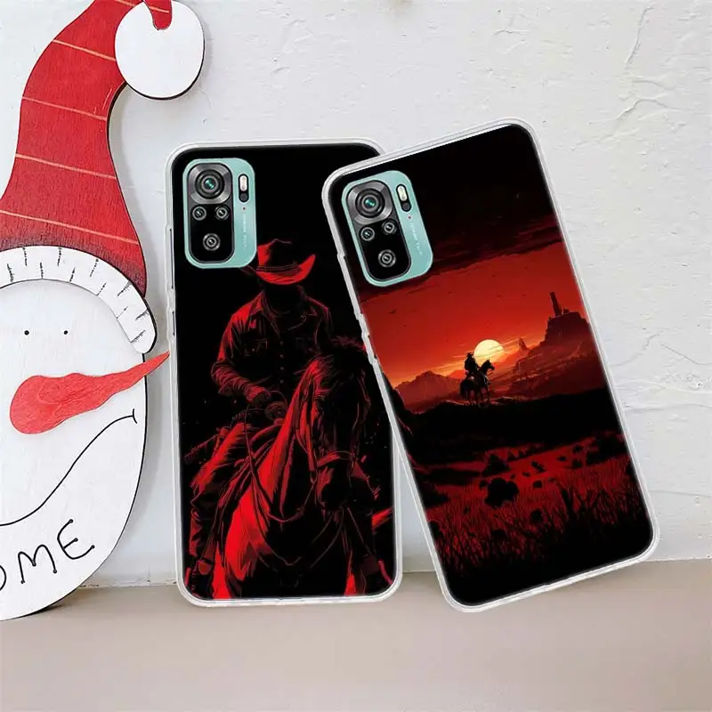 Arthur Morgan Red Dead Redemption 2 Phone Case For Xiaomi Poco X3 NFC X4 F4 GT M3 M4 M5 M5S X7 X5 X6 Pro 5G Mi F6 F5 F3 F2 F1 Si