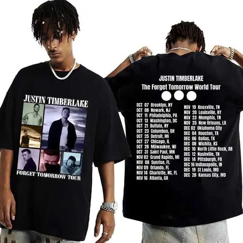 2024 Justin Timberlake Tour Comfort Colors Shirt, Forget Tomorrow World Tour