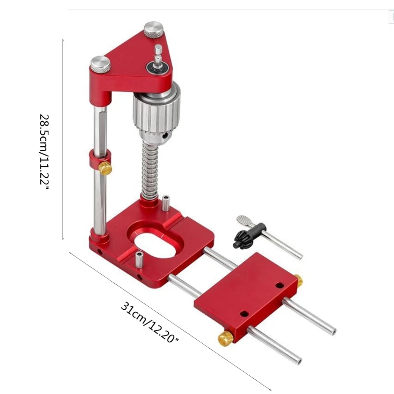 Imagem -06 - Drill Punch Locator For Woodpeckers Drilling Guide Tool Ajustável Puncher Alta Precisão 10.04x11.22in