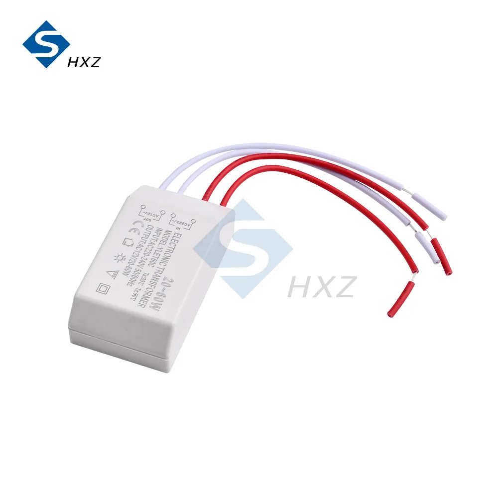 20W/20W-60W Halogen Light Driver Power Supply AC 220V to AC 12V Electronic Transformer Voltage Converter LED Transformer