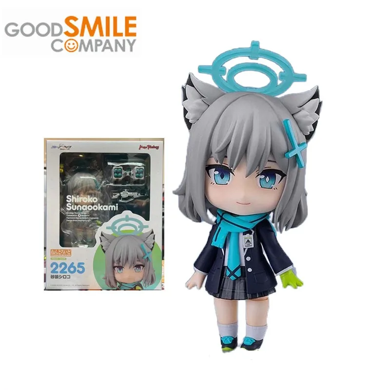 

GSC Good Smile Original Nendoroid Blue Archive Anime Figure Sunaōkami Shiroko 2265 Action Figure Toys for Boys Girls Kids Gifts