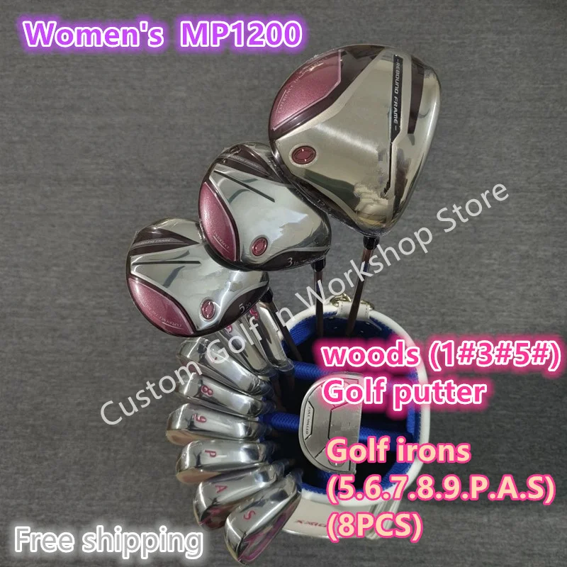 

Women's Golf Complete Set MP1200 ladies golf club full set (12 pcs) golf club iron set free shipping no bag