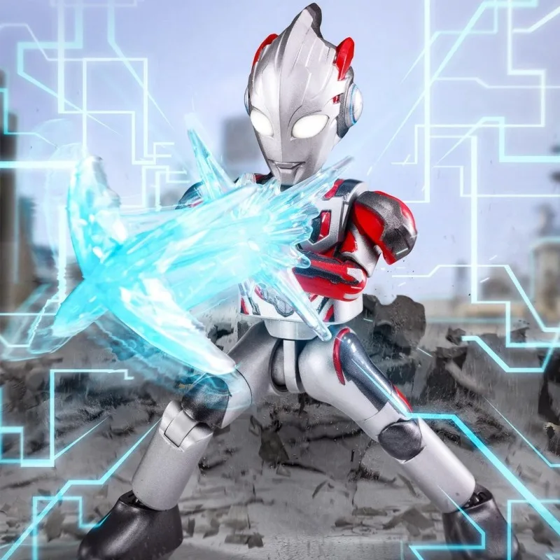 Blokees Ultraman Galaxy Version 15 Building Block Assembly Model Children Birthday Gift Toys Blind Box Collection Blockman Gift