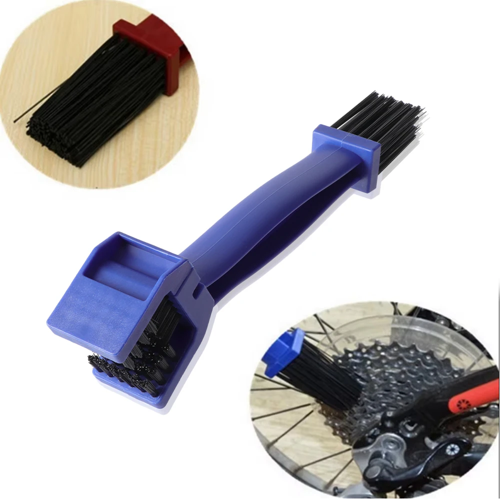 

Motorcycle Chain Brush Cleaner Plastic Bicycle/Moto Brush Clean Chain Cleaner Outdoor Scrubber Road Care Tools Moto Accessories