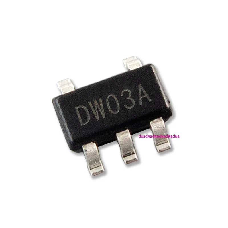

DW03 SOT-23-5 2-in-1 lithium battery charging protection IC can replace BRCL3130ME new spot