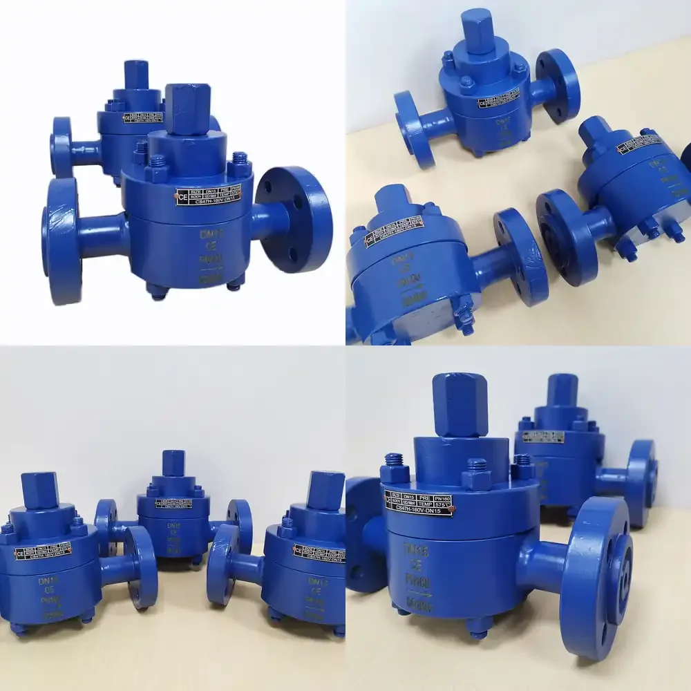 12Cr1MoV SS304 Carbon Steel PN160 DN15 Flange Bimetal element Steam Trap Valve