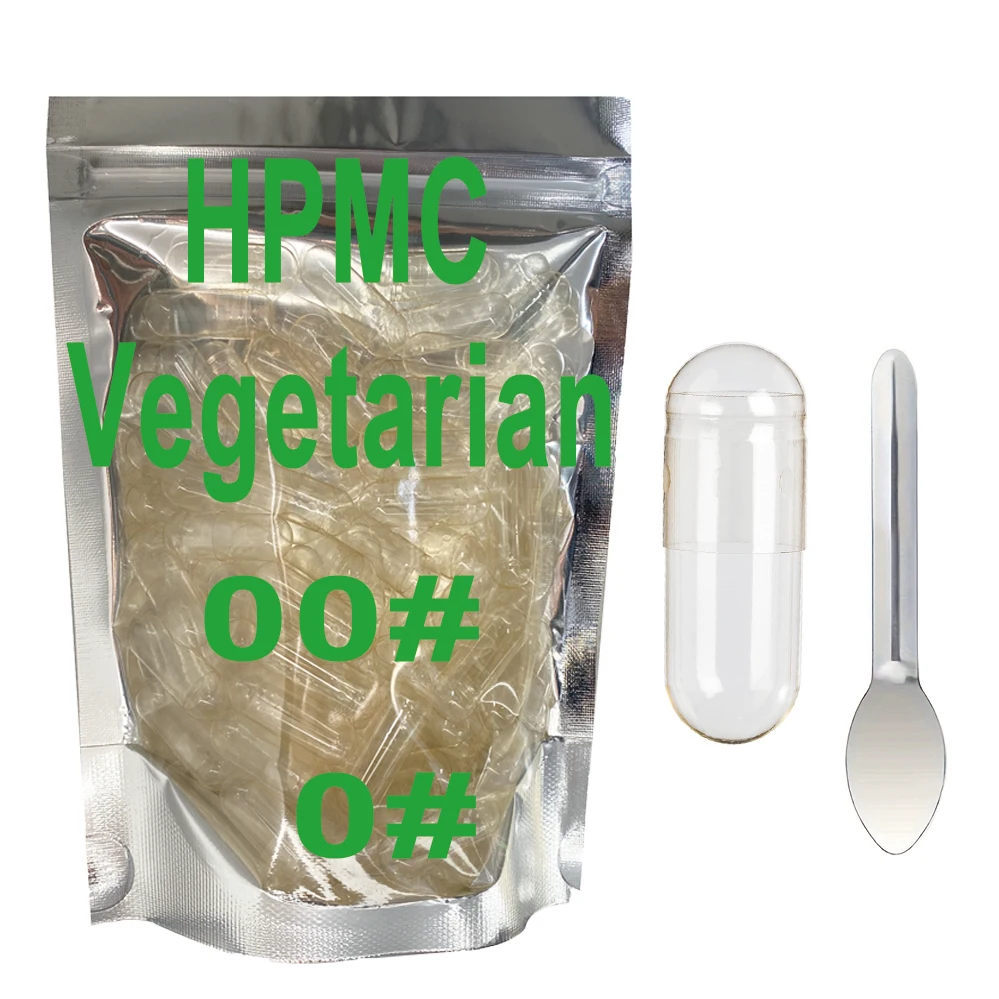 1000PCS HPMC Vegetarian Empty Capsule Size 000# 00 0 Hollow Vegetal Pill Vegan Kosher Halal Certified Capsules Granule ,Pallet