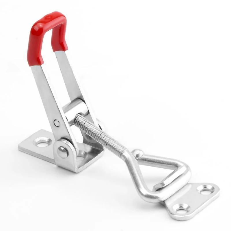 Adjustable Toggle Clamp Latch Heavy Duty Toggle Latches Holding Capacity Pull Latch Clamp For Smoker Lid Jig Tool Box Clamp