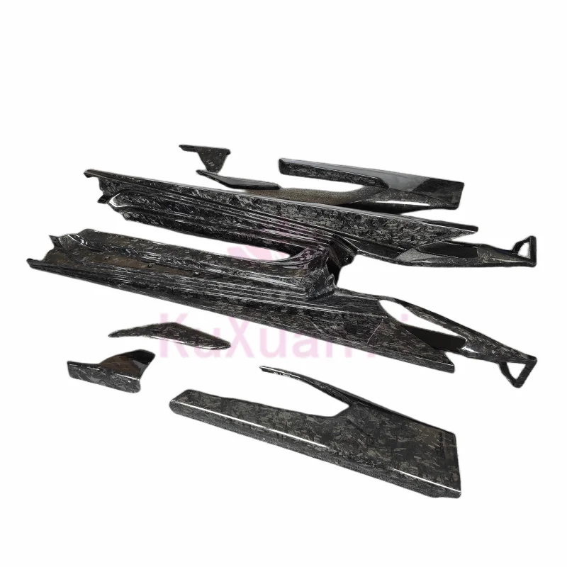 

High Quality Forged Carbon Fiber M-style Side Skirt Extension for Lamborghini Huracan LP610-4 LP580 Body Kit