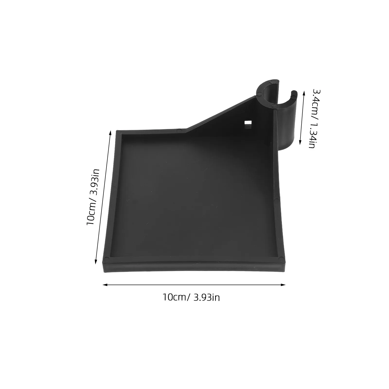 3Pcs Grow Tent Corner Shelf Black 16Mm Plastic Rack Stand for Plant Grow Tent Accessories Camera Gear Hygrometer Holder