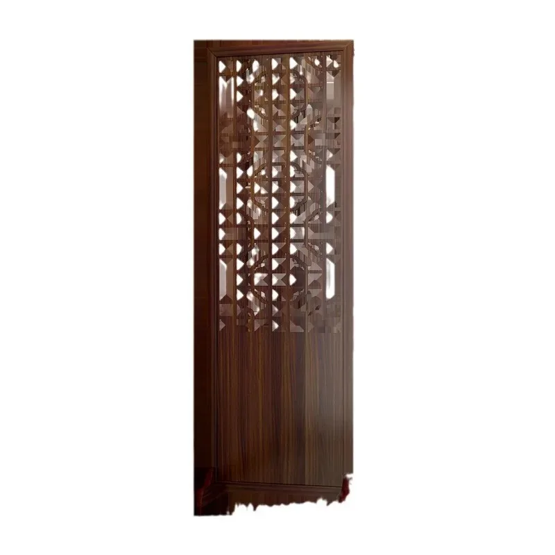 

Living room bedroom screen wall office study new Chinese entrance rack