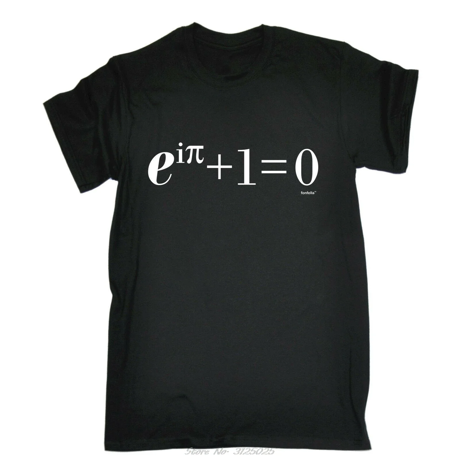 2026 Fun Math T-shirt with Euler's Equation Printed on It - Perfect for Geeks Nerds College Students Math Teachers Fun Birthday Gifts