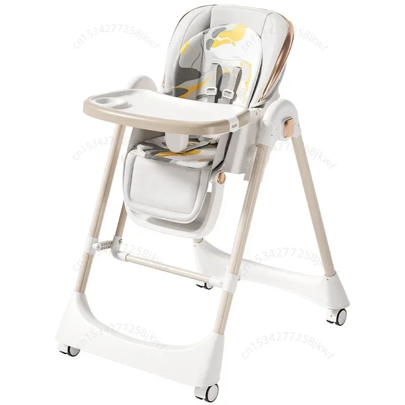 2 in 1 Baby Dining Chair Multifunctional Baby Rocking Chair Adjustable Seat Height and Backrest Angle Baby Dining Chair