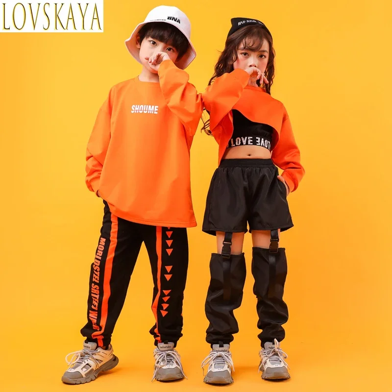 

New hip-hop clothing sportswear shirt top cut hollow out girl casual pants jazz dance hall dance clothing clothing
