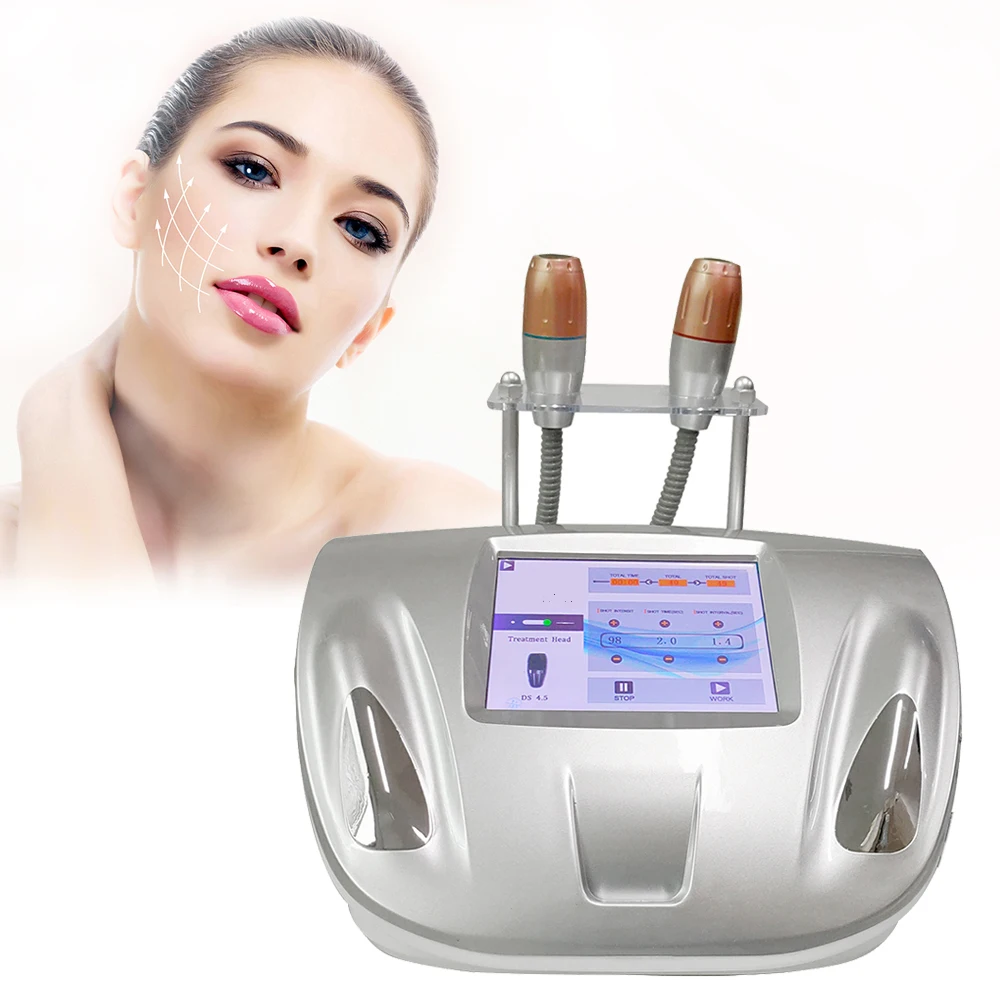 Facial Lifting Machine Anti Wrinkle Skin Tightening Rejuvenation Beauty Device High Frequency Radar Line Carve Apparatus