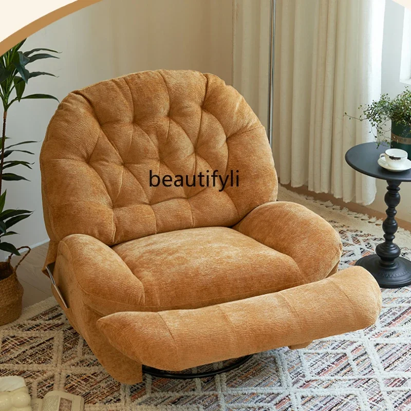 

Electric single sofa modern bedroom reclining and sleeping rocking chair, multi-functional casual lazy reclining chair