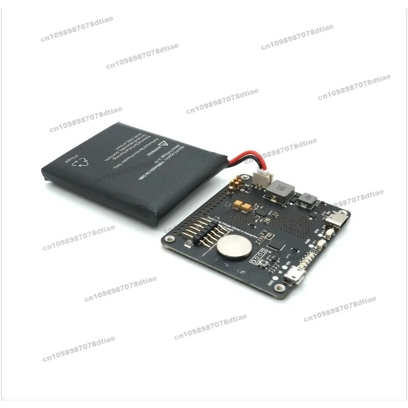 For PiSugar3Plus Raspberry Pi Power Module 3B4BUPS Lithium Battery Power Supply