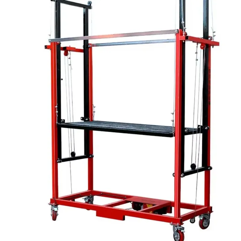 

6m 10m Electric Scaffolding Lift Platform Mobile Electric Aerial Work Platform for Construction Site Lifting Maintenance Work