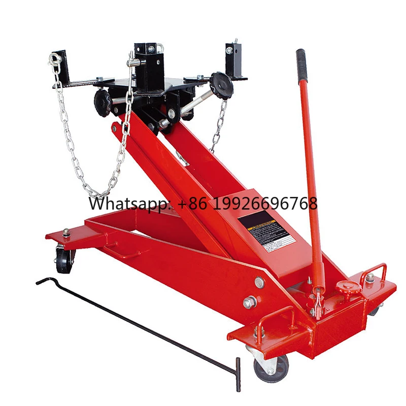 

Car Auto Red Black Low Profile Horizontal Floor Transmission Hydraulic Jack 1.5 TON