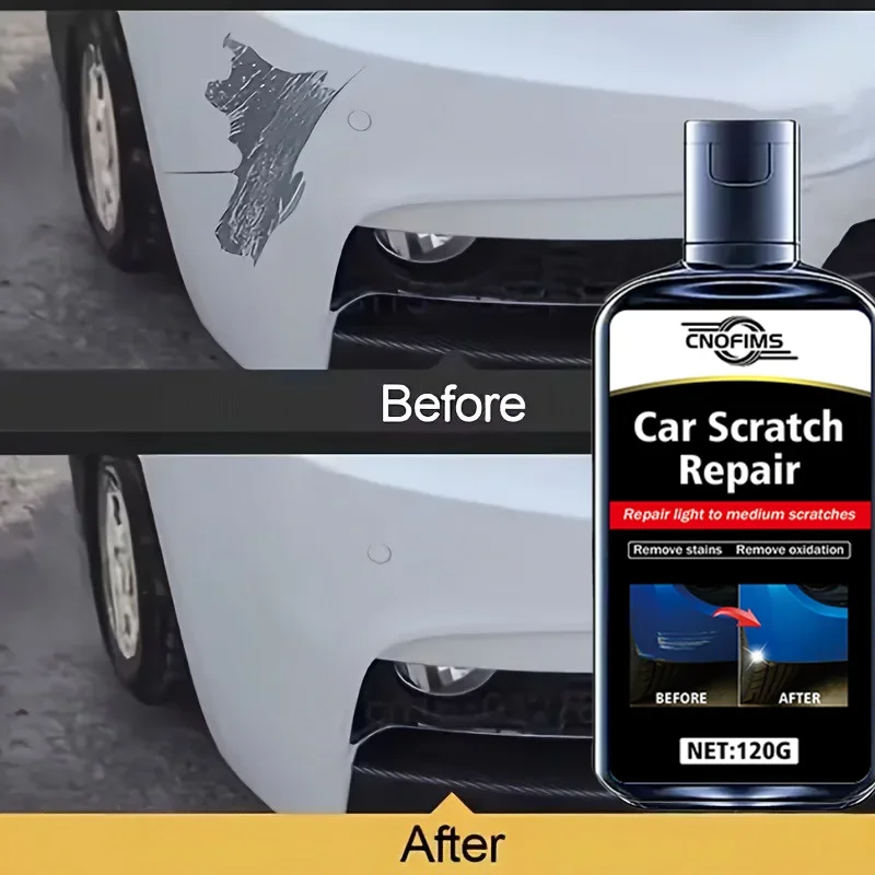 

Воск-крем для удаления царапин с автомобиля, полировка, быстрое восстановление блеска, идеальное решение для ухода за кузовом авто.