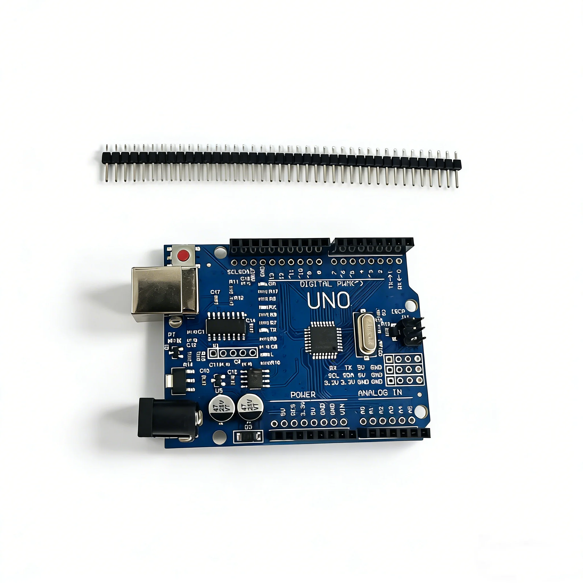 UNO R3 Development Board ATmega328 PB FT232 Main Control Microcontroller Improved Version  With Straight Pin Header with Cable