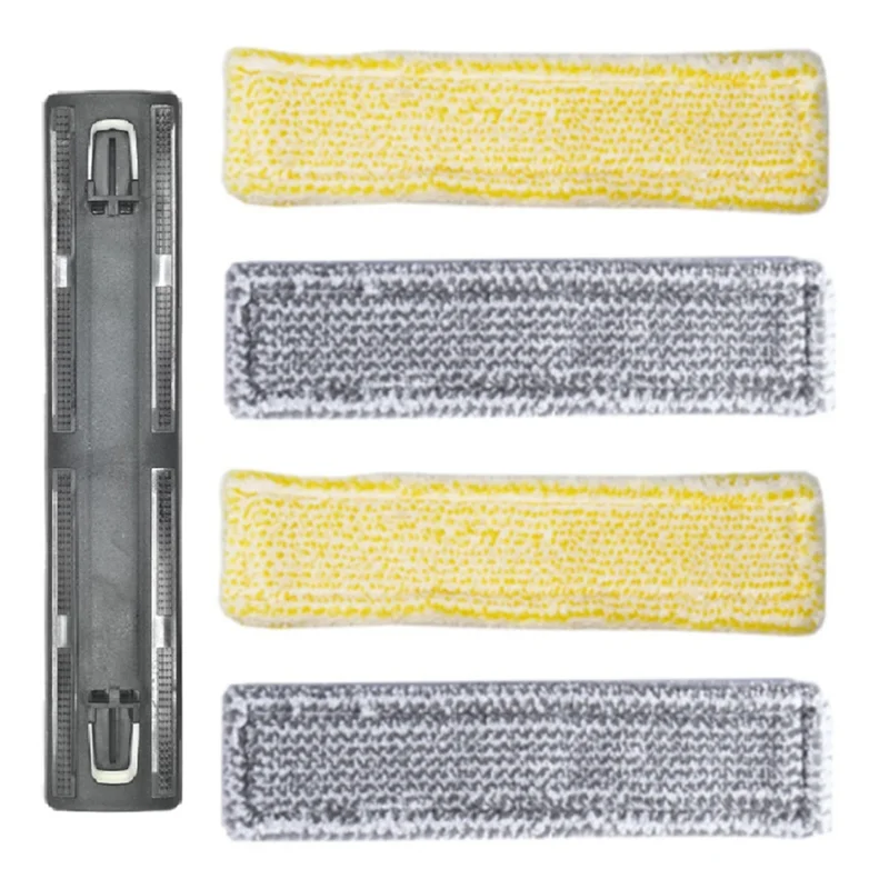 ABBZ-Spray Bottle Nylon Sticker Mop Pad, piezas de repuesto para Karcher WV1 WV2 WV5 WV7, accesorios para limpiador de ventanas, 5 uds.