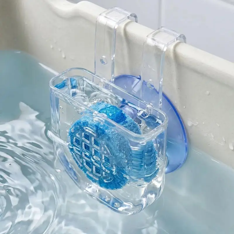 New Silicone Toilet Tank Tablet Holder Versatile Toilet Bowl Hanging Cleaner And Deodorizer Hanger