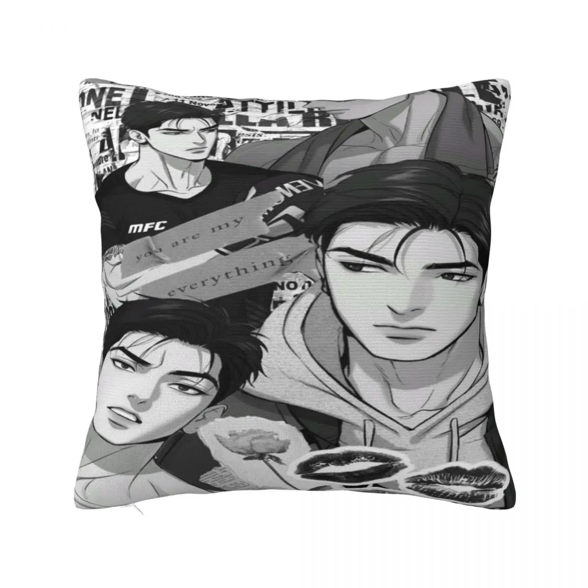 Car Decor Joo Jaekyung Anime Pillowcases Stuff Pillow Covers Square Multi-Size