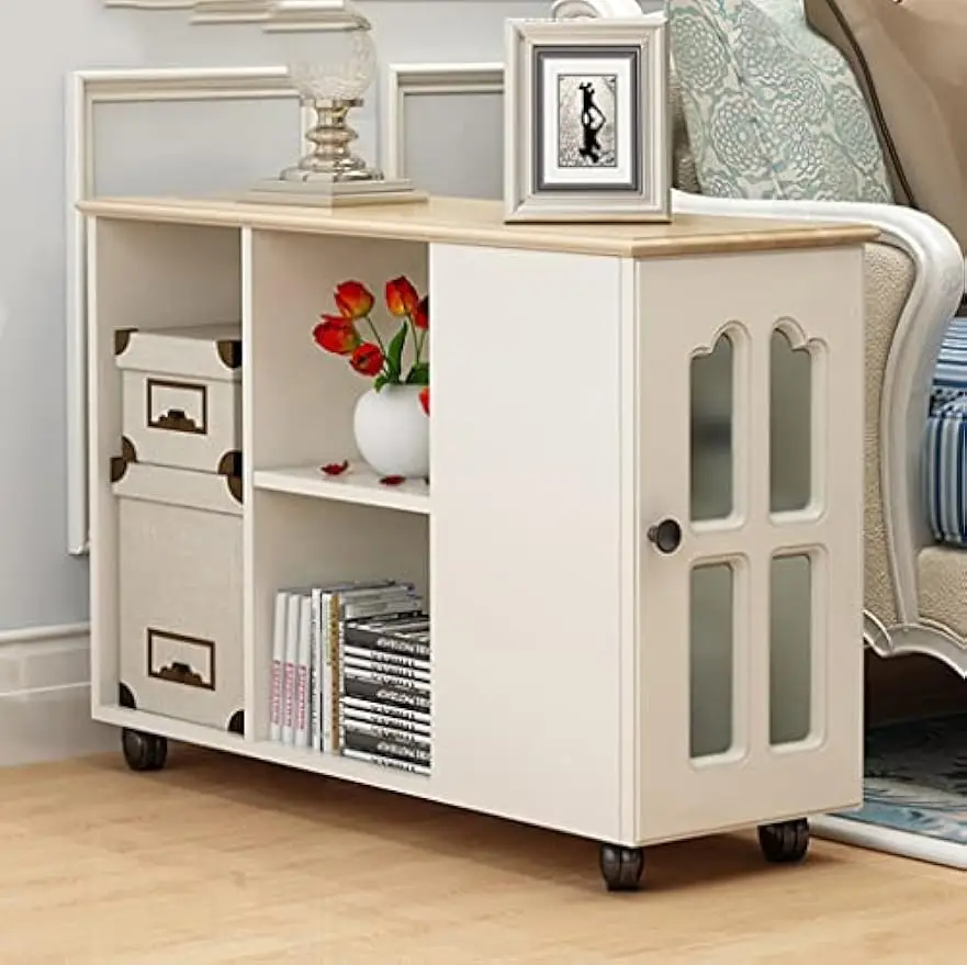 Living Room Small Coffee Table Tea Cabinet Bubble Tea Table Side Cabinet Corner Cabinet