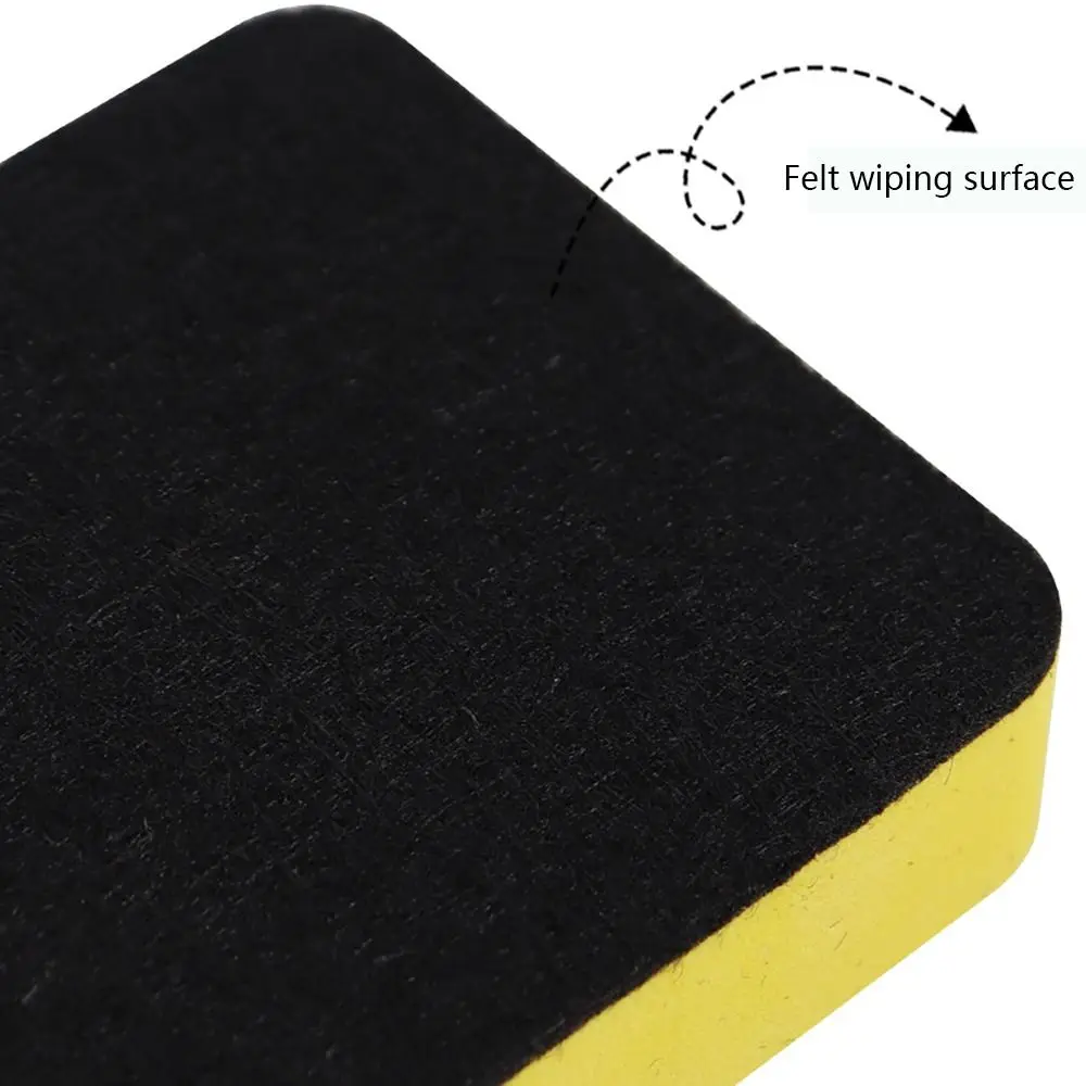 Creative Whiteboard Eraser Square Whiteboard Dry Eraser Marker Cleaner Chalk Blackboard Flannel Wipe For School Office