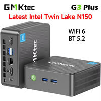 GMKtec G3 PLUS MINI PC Updated Version Twin Lake N150 Windows 11 Pro DDR4 M.2 2280 NVMe SSD PCIE 3.0 WIFI6 BT5.2 4K@60H Mini PC