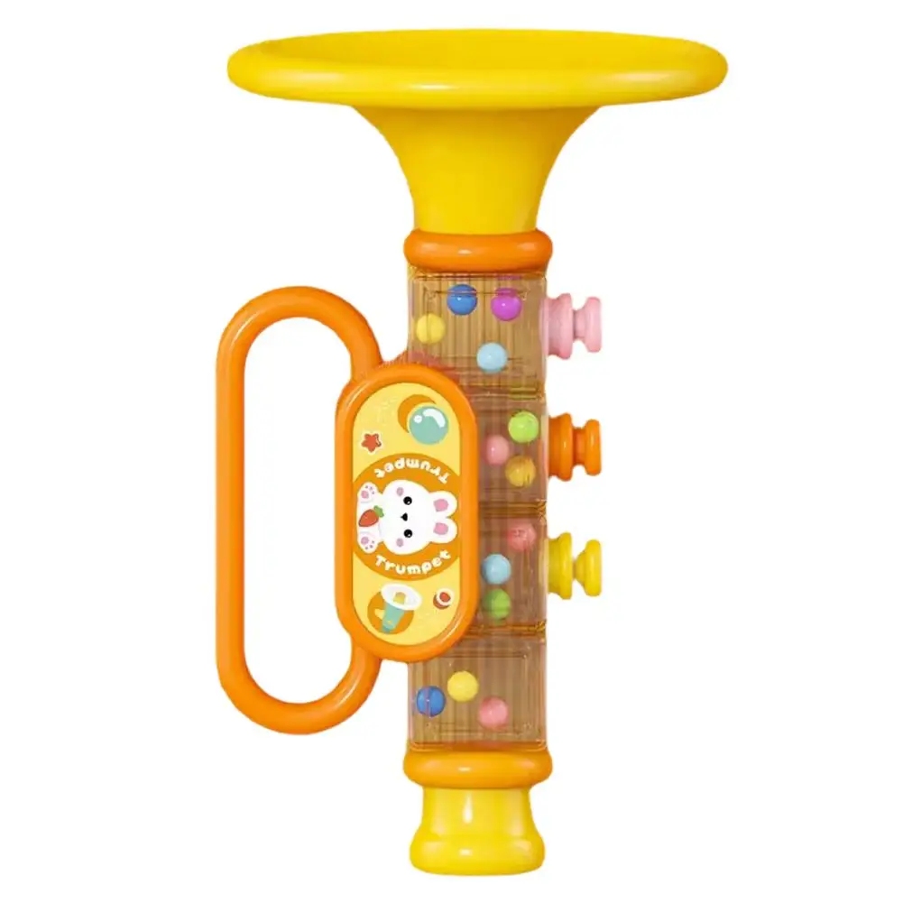 Jouet trompent itude pour enfants, mini trompent mignonne, instrument de musique de dessin animé pour enfants, klaxon soufflant et bruiteur, fête et événement, Y7J1