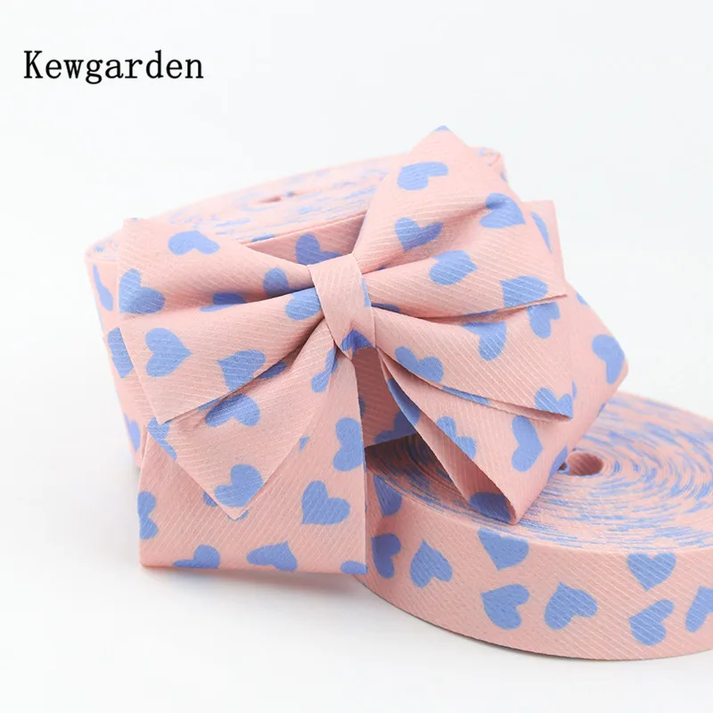Kewgarden Cute Printed Fabric Ribbons 2\