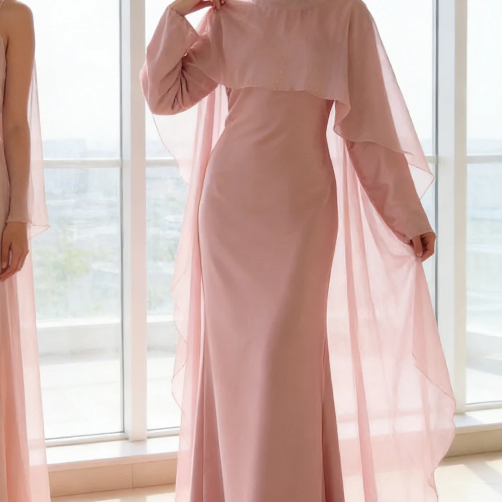 

Женские праздничные платья-накидки, абайи, мусульманские джалабии, длинные платья для Рамадана, исламские арабские длинные халаты, дубайские джеллабы, кафтаны, абайи-платья для Ид