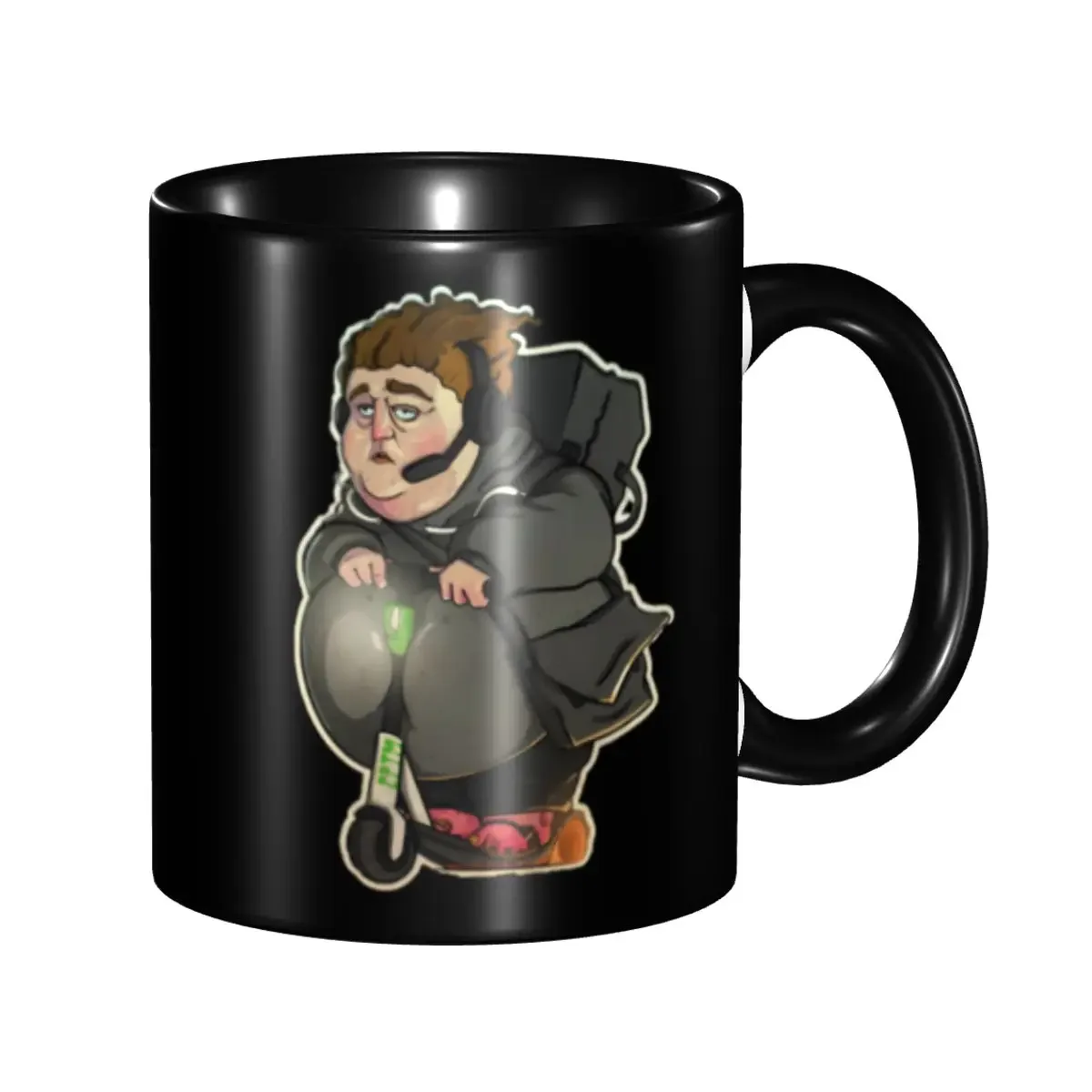 

Customized Rainer Winkler Drachenlord E-Scooter Man Coffee Mugs DIY Ceramic Tea Milk Cups