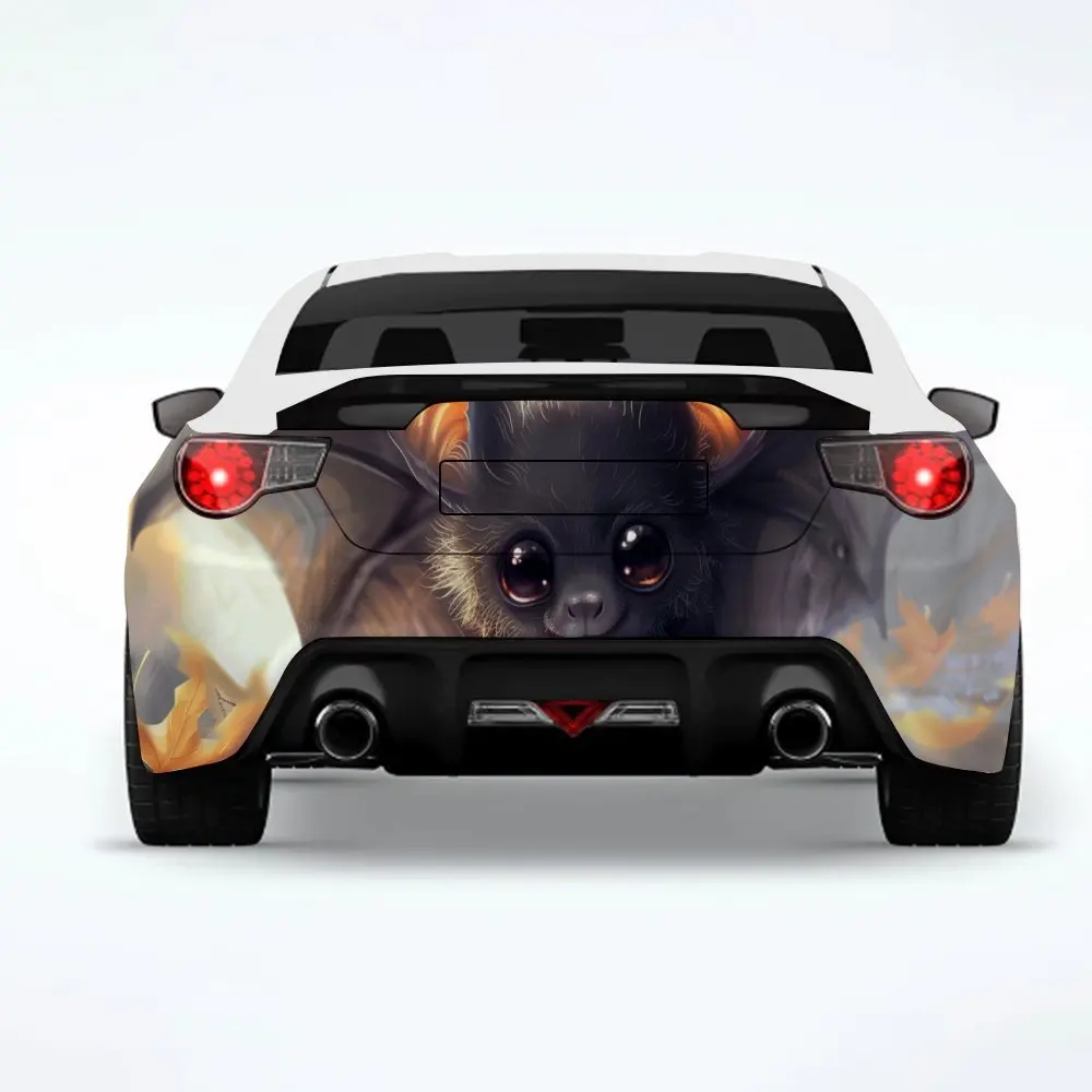 

Cute Little Bat Art,Vinyl Decal for Car Rear, Waterproof Self-Adhesive Vinyl Stickers for Vehicle Tail and Bumper, Decoration Pr