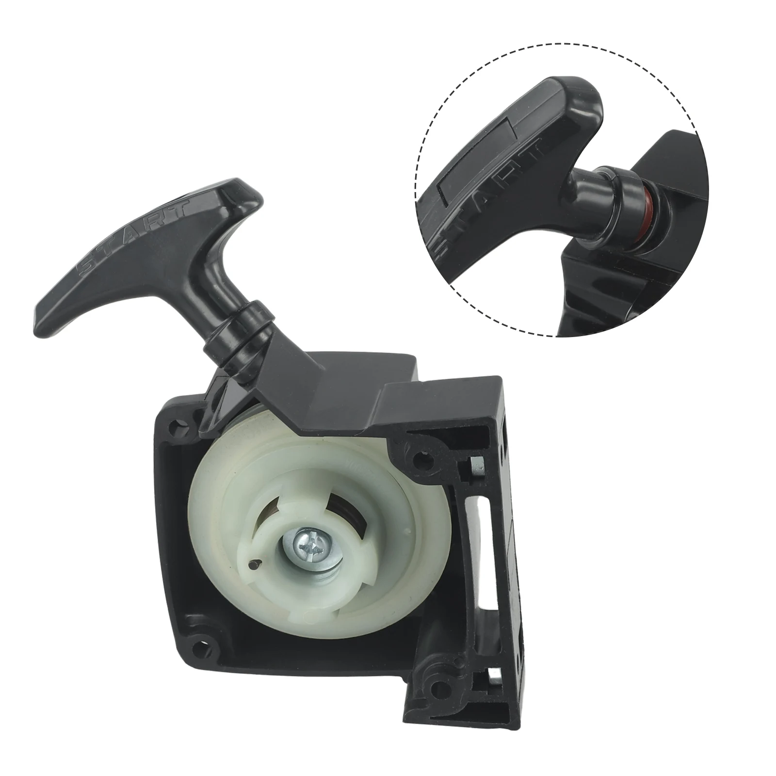 Efficient Starting with Pull Start Recoil Starter for Kawasaki TJ45 TJ45E Perfect for Brush Cutters and Gardening