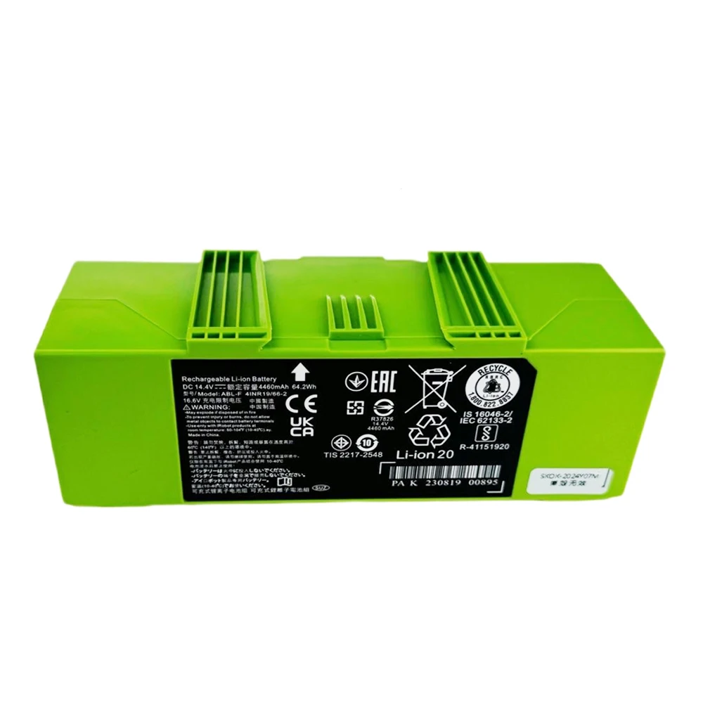 14.4V 12800mAh i7 Battery Replacement for iRobot Roomba e and i Series i7+ e5 7150 7550 i3 3150 i3+ 3550 i4 4150 i4 Accessories